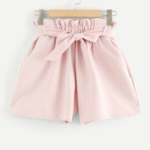 Ruffle Waist Shorts
